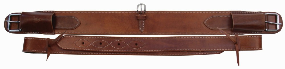 Buffalo Leather 3" Back Cinch