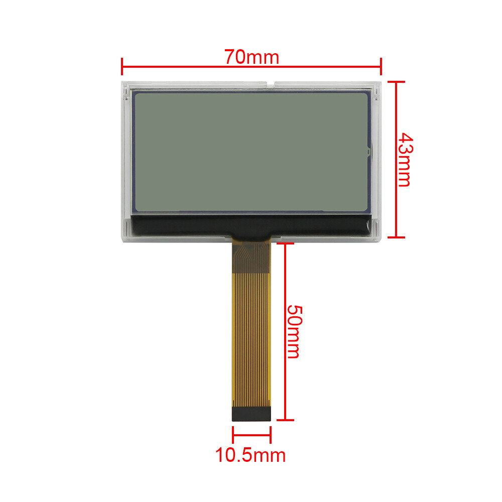 Display for Fluke Networks CIQ-100 Qualification Tester Copper Substitute