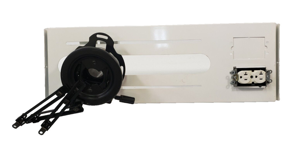 Peerless CMJ500R1 Suspended Ceiling Accessory Mounting Plate Projector White