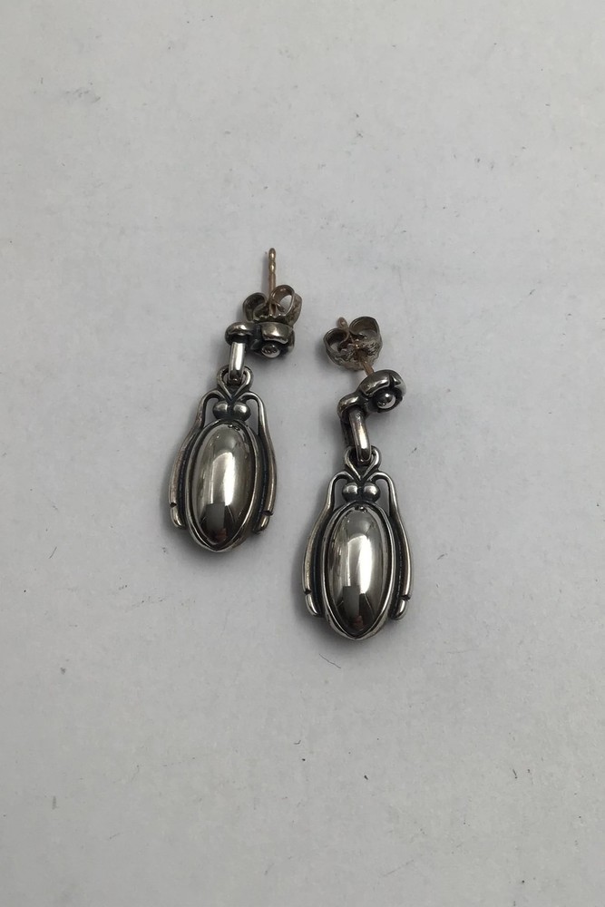 Georg Jensen Sterling Silver Anniversary studs 2009 (Silverstone)