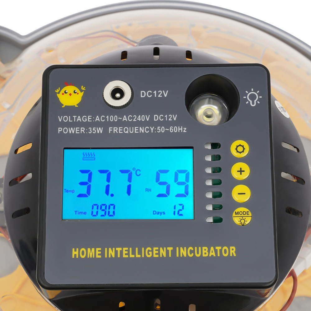 Egg Incubator for Hatching Egg w/ Automatic Egg Turning and Humidity Control