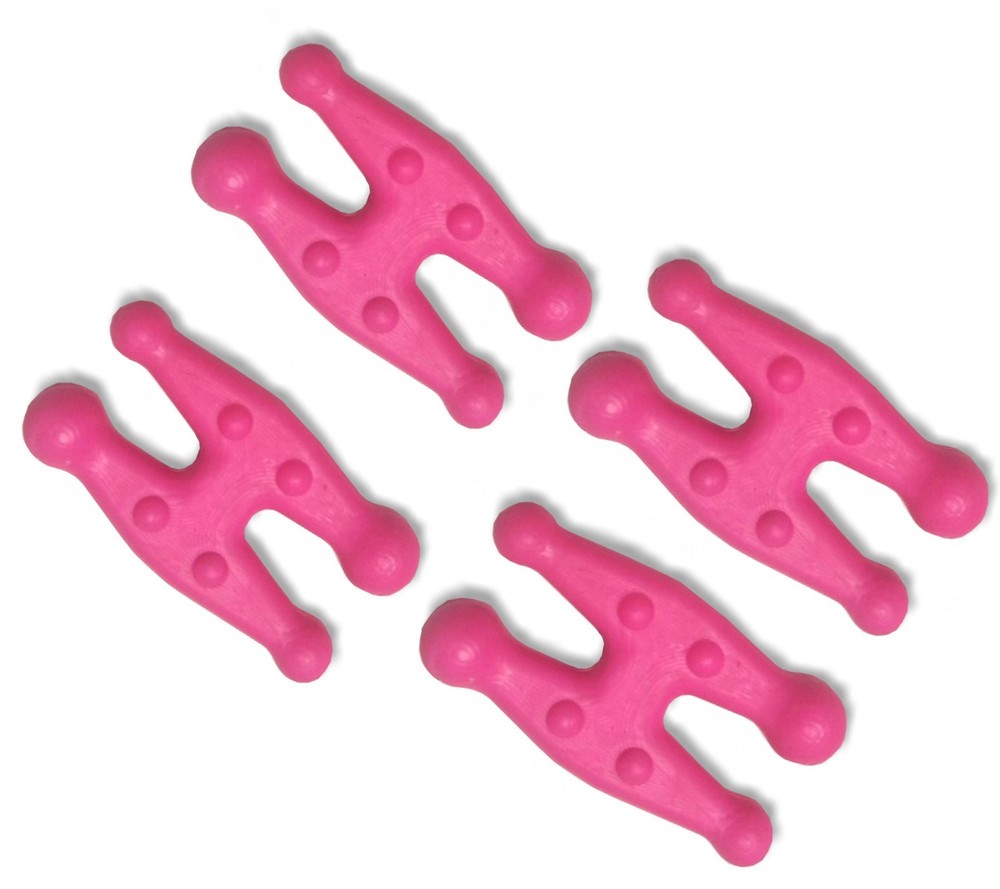 PSE Pink Rubber String Chubs String Vibration Dampening 4-Pack #01067PK