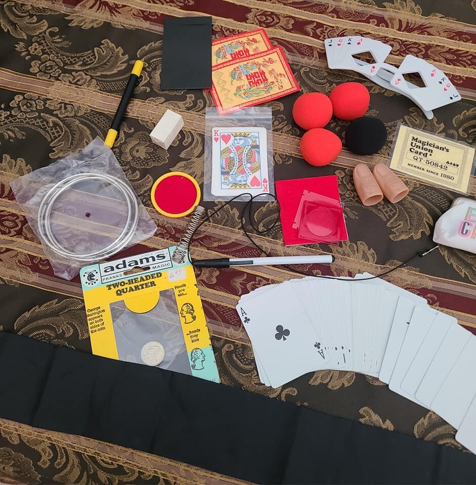 Huge Cool Magic Drawer Lot Magic Mentalism Tricks