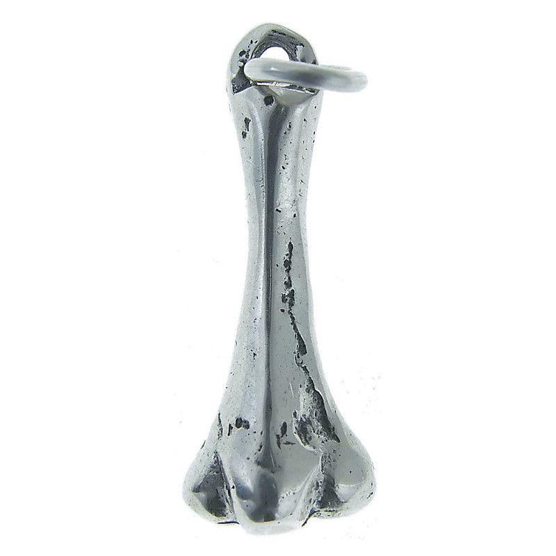 Solid sterling silver NOSE MILAGRO charm (M-74)