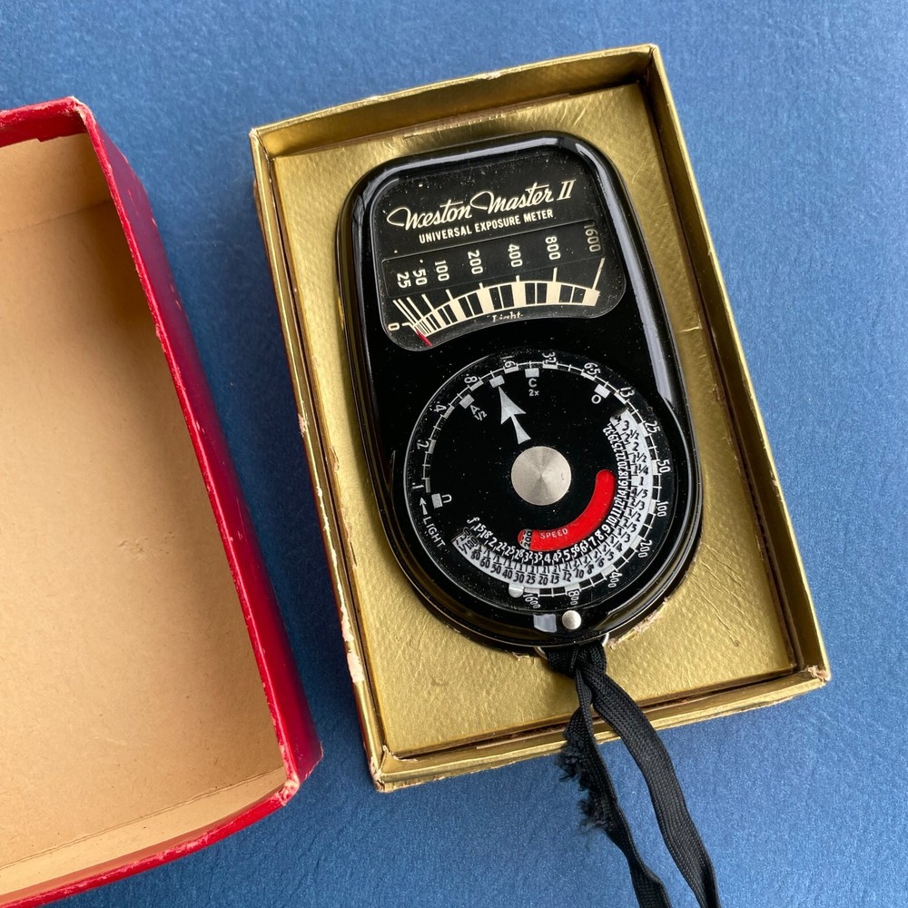 Weston Master II Model 735 Universal Exposure Meter In Box