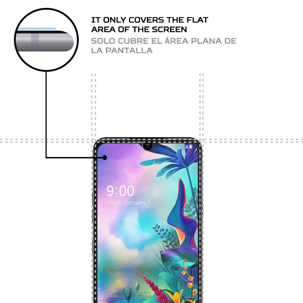 ANTISHOCK Screen protector for LG G8X ThinQ