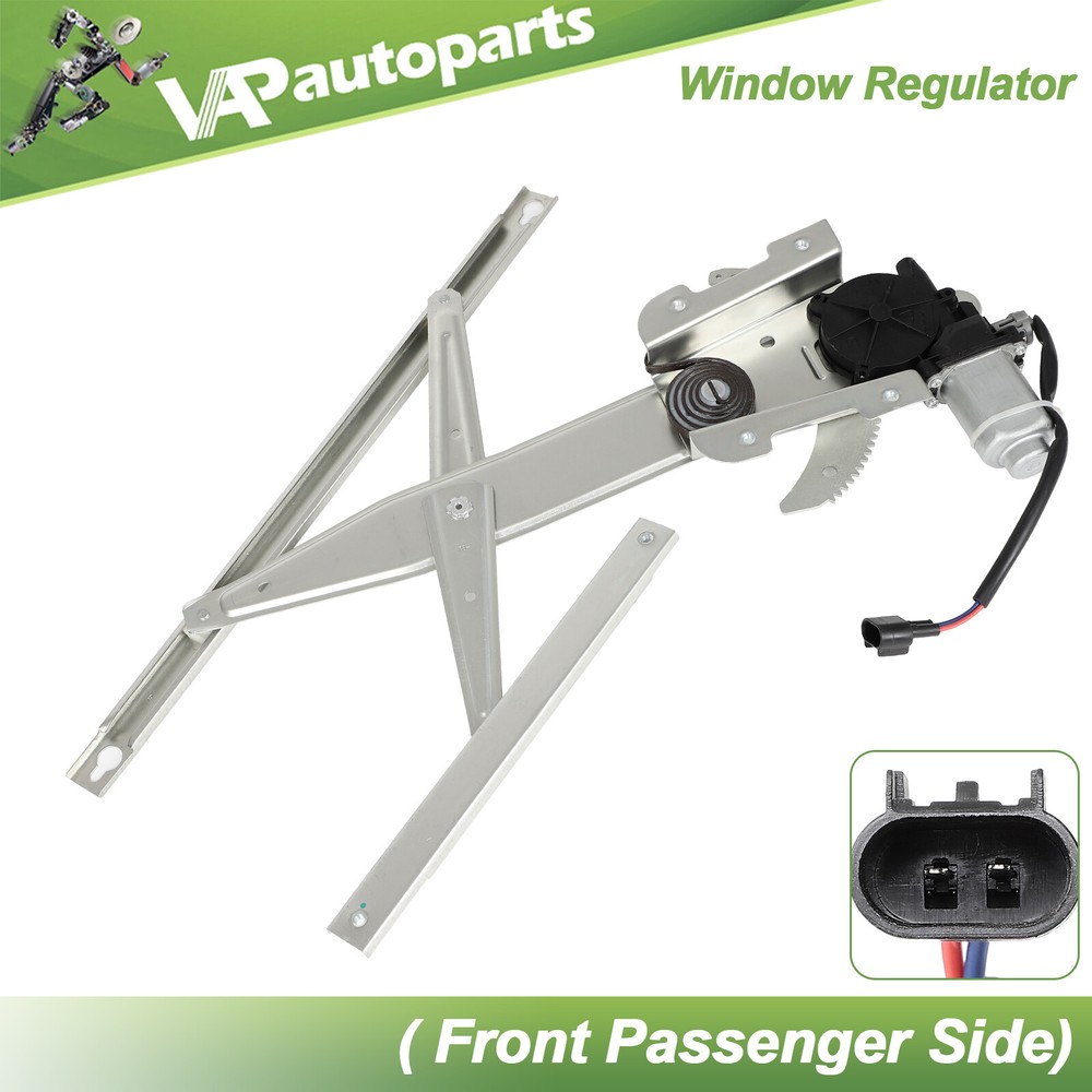 Front Passenger Side For 2004-2006 Dodge Durango Power Window Regulator w/ Motor