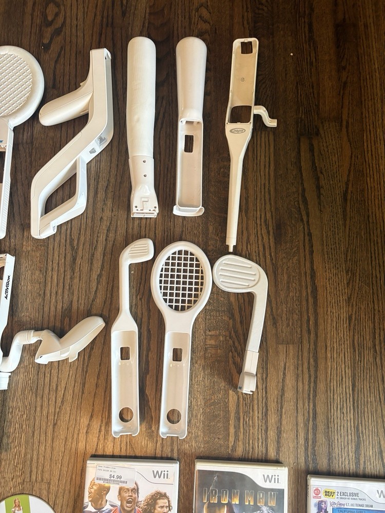 SUPER Custm Wii Console Brew Mod🐢 Bundle With Controllers And Games