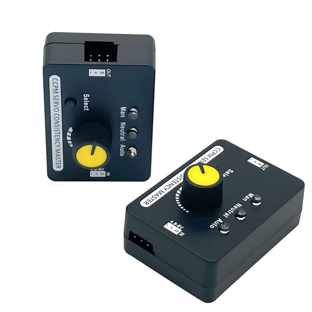 2Pack RC Servo Tester Centering Tool ESC Motor Checker Built in BEC 3CH High...