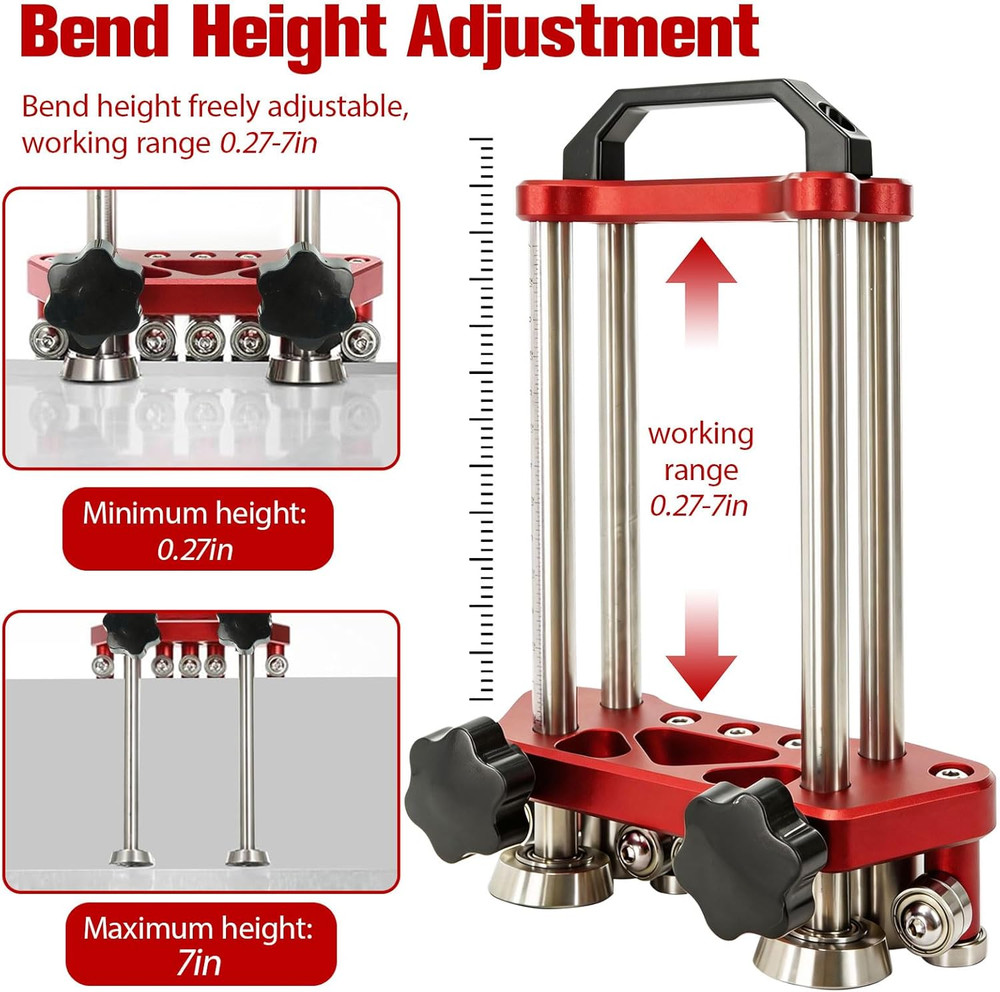 Metal Sheet Rollers&Bending Tools, Dual-Station Metal Sheet Rollers,Suitable for