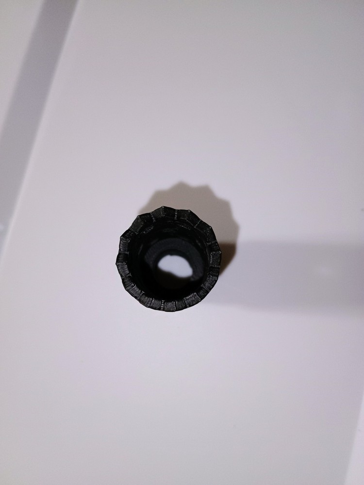Muzzle Brake 14mm CCW Airsoft Muzzle Compatible with AEG, GBB 14mm-