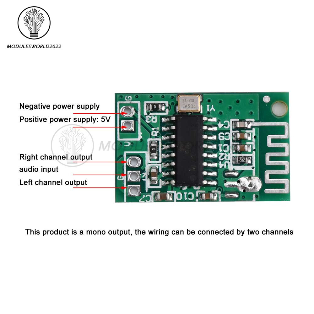 5V Bluetooth 5.0 Audio Module Digital Audio Amplifier Board Bluetooth Receiver