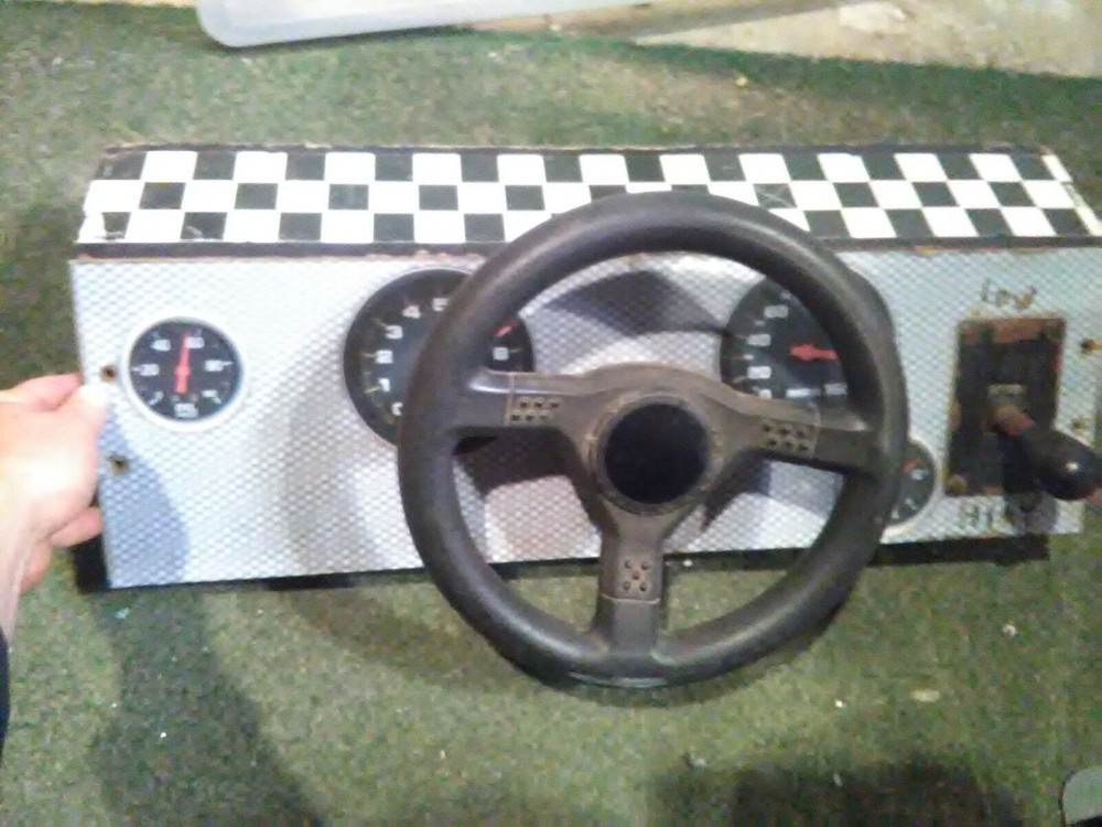 arcade upright driving control panel #80
