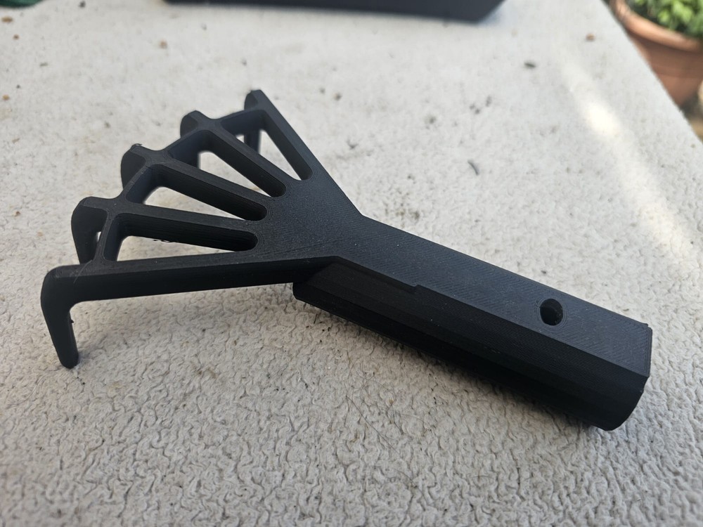 Allthings3D Bushwhacker baiting spoon pole weed rake attachment