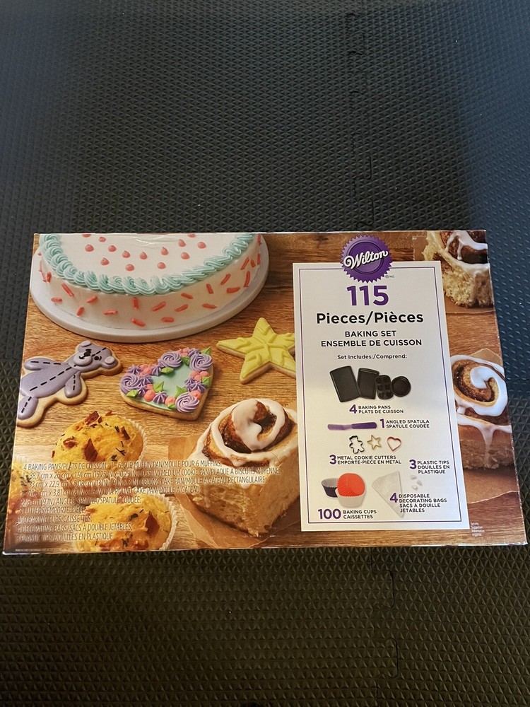 WILTON 115pcs Baking Set NIB