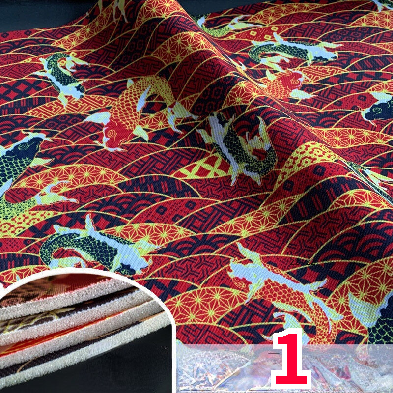 Car Upholstery Headlining Fabric Foam Backed Cloth Multi Pattern Chic