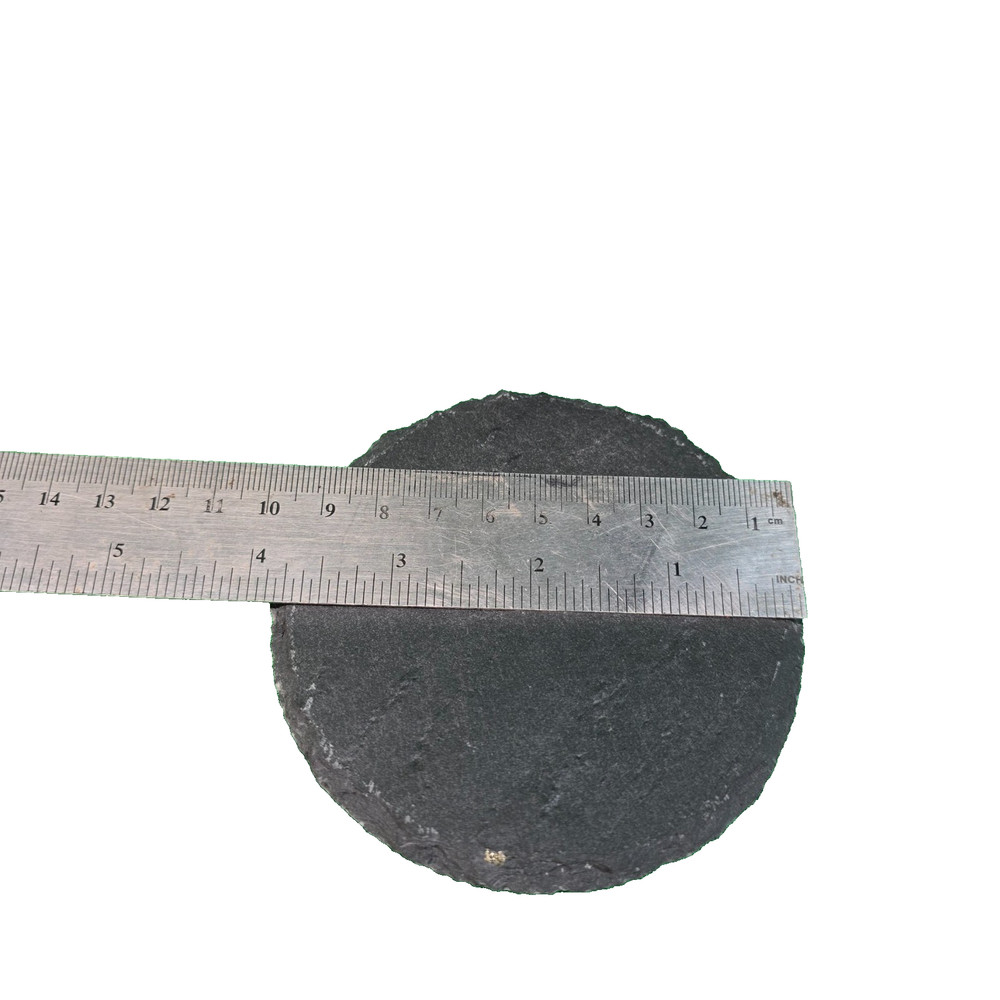 4" Round Slate coaster blanks 10 pack
