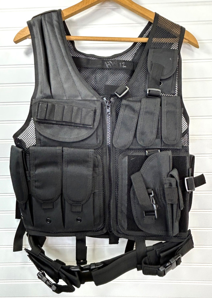 Black Tactical Vest