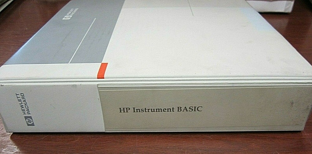 HP Instrument BASIC Users Handbook E2083-90000 & Programming Examples Disk