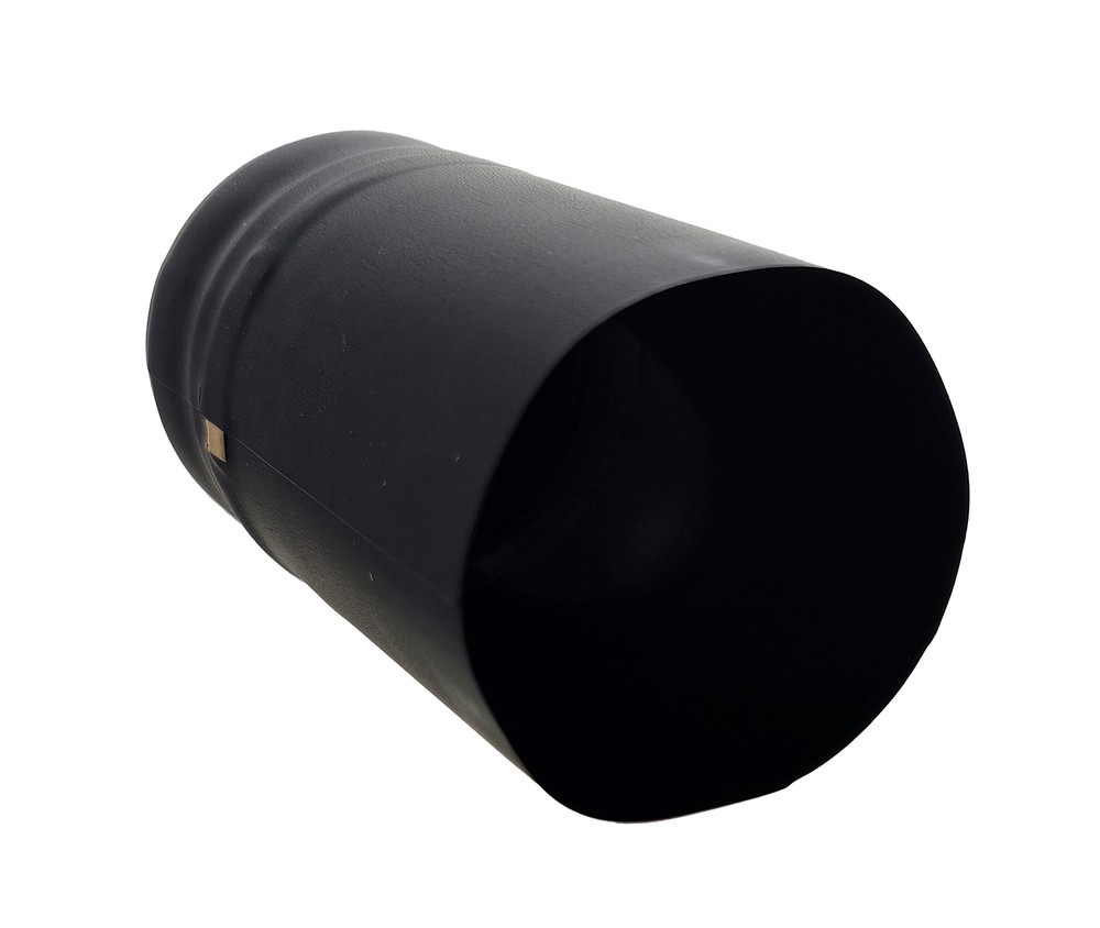 Black Matte PVC Shrink Caps 100 Per Pack