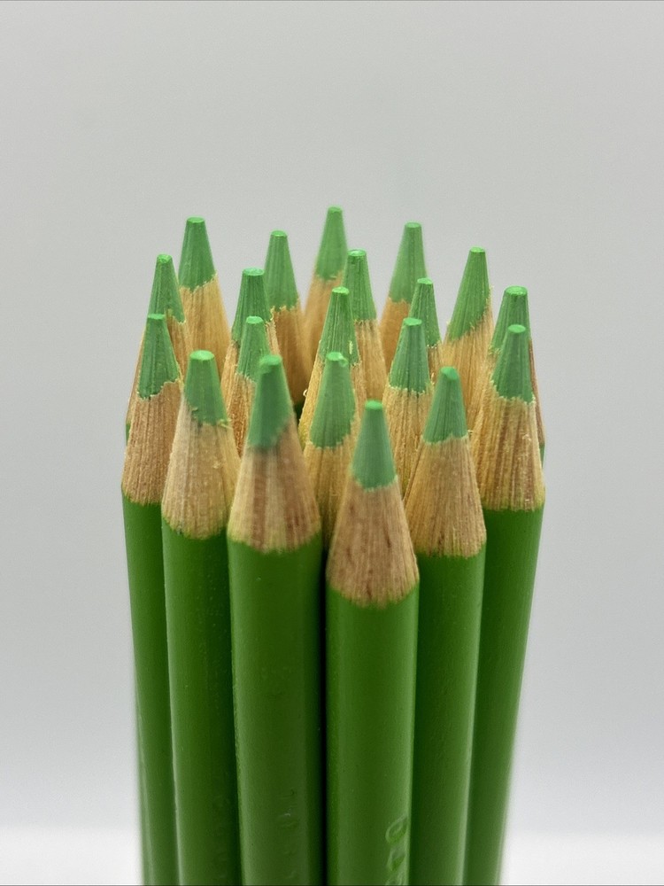 (20) Crayola Colored Pencils  (lime green) BULK