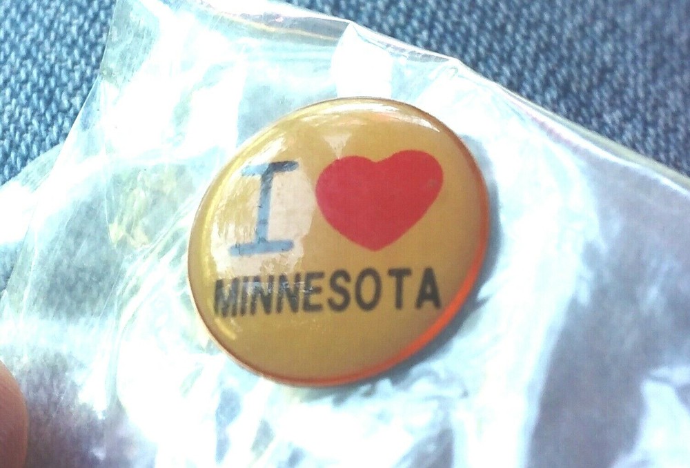 I Love Minnesota pin