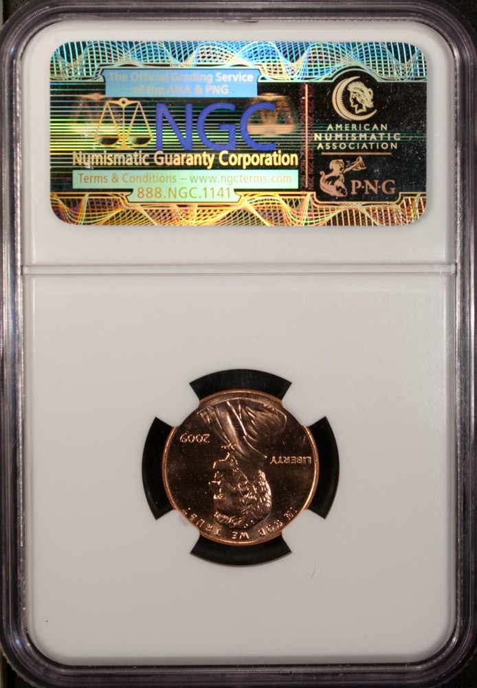 US 2009 1 Cent NGC MS 67 RD UNC Formative Years