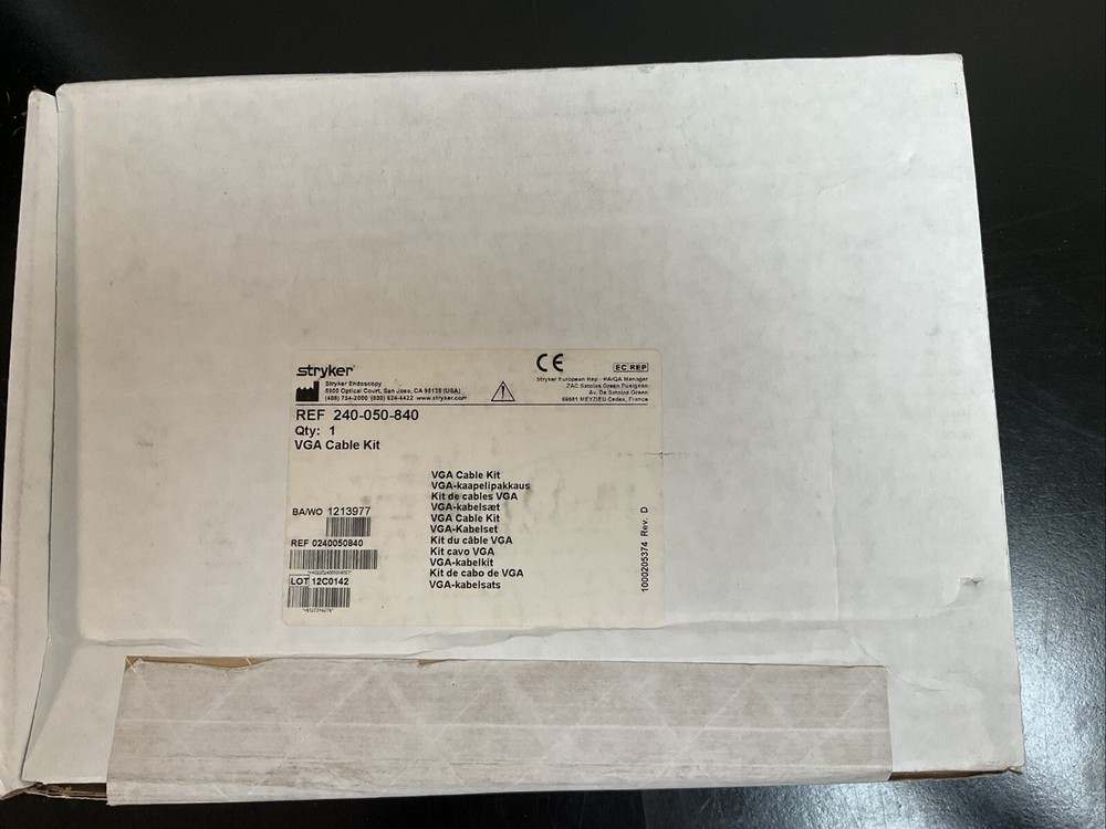 Stryker Cable Kit VGA 240-050-840