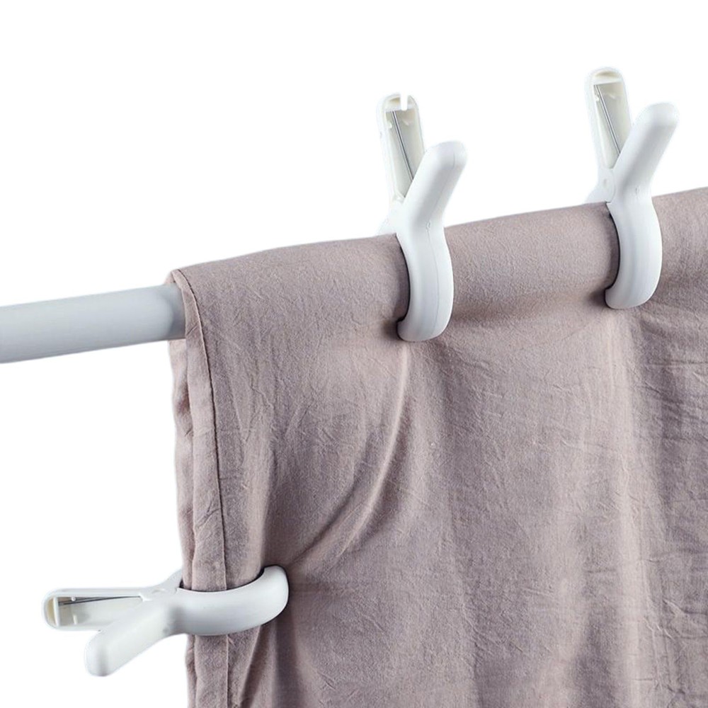 12 Pack Beach Towel Clips Windproof Plastic Strong Grip for Pool Chairs