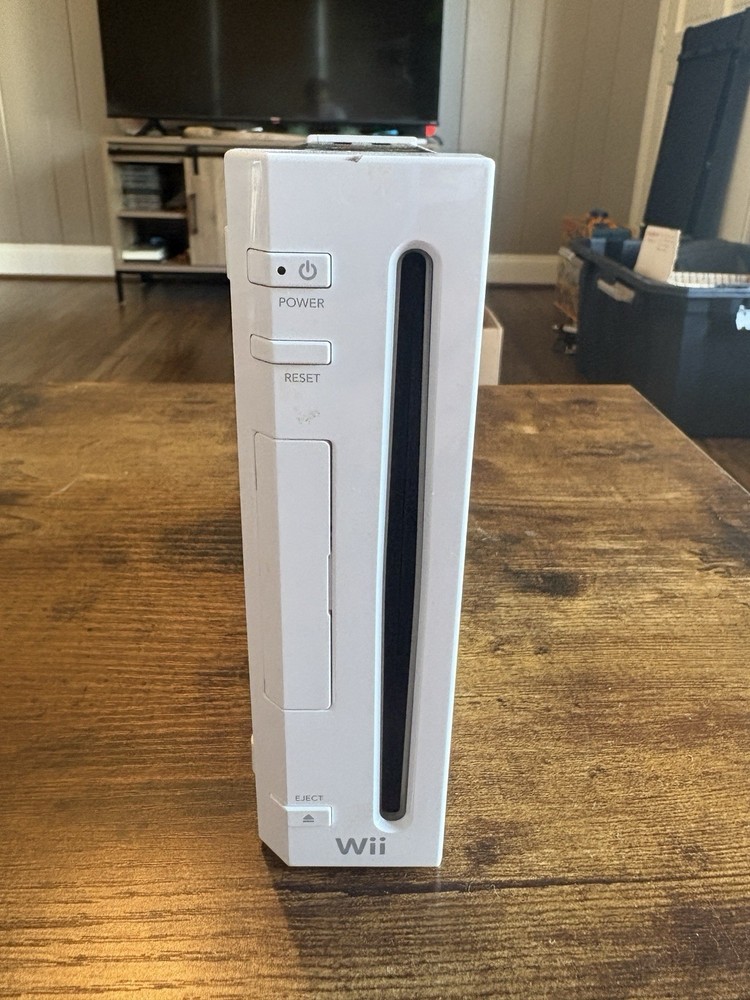 SUPER Custm Wii Console Brew Mod🐢 Bundle With Controllers And Games