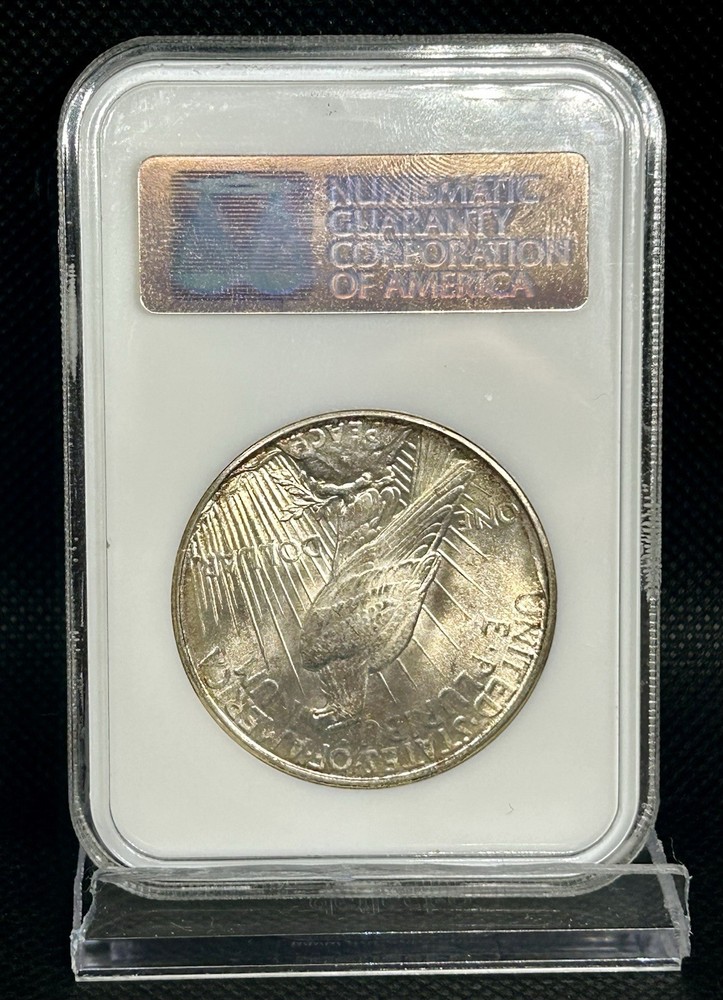 1926 D Peace Dollar Silver MS64 NGC Soapbox