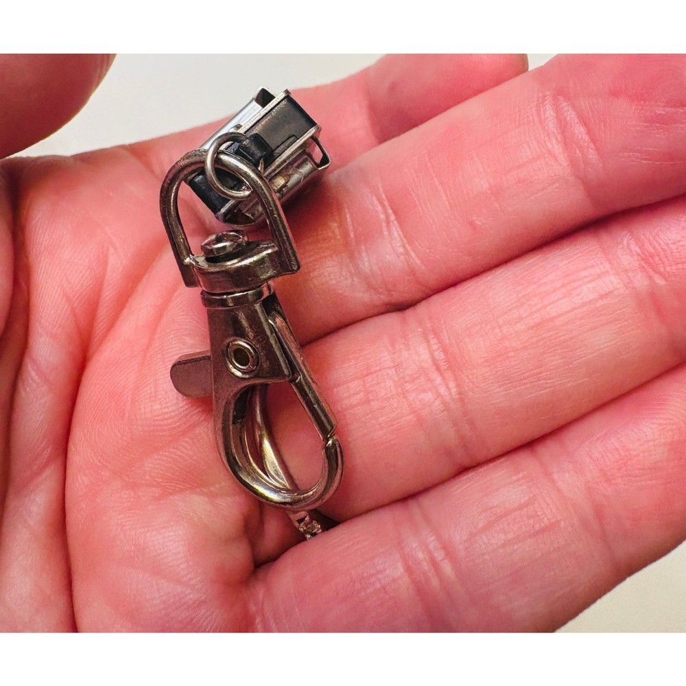 Mini Metal Harmonica Keychain