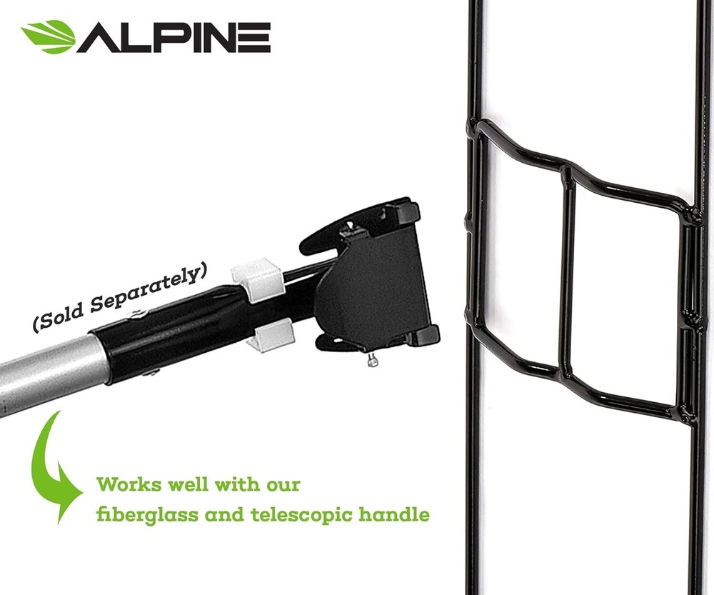 Alpine Industries Dust Mop Frame - Sturdy Universal Iron Mop Frame 24 Inch