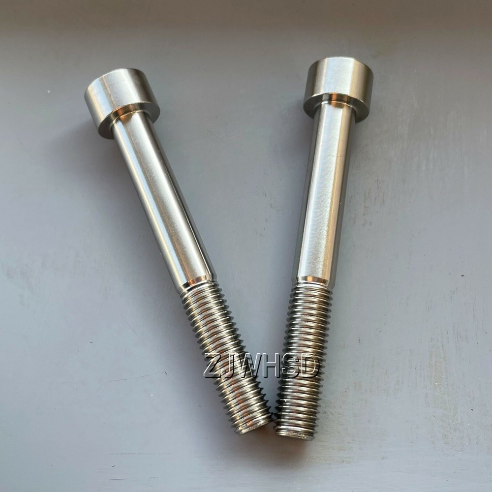 2pcs M7 x 70 mm Titanium Ti Screw Bolt Allen Hex Socket Cap Head