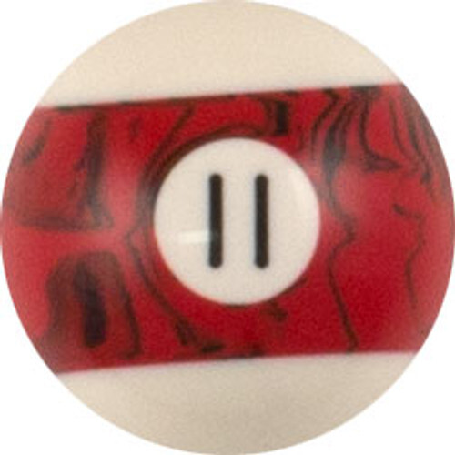 Action #11 Black Marble Replacement Pool Ball - RBBM