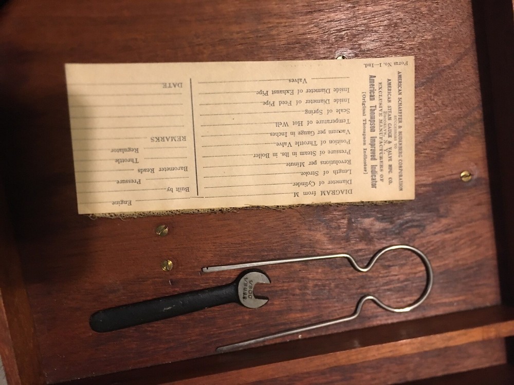 American Thompson Improved Engine Indicator