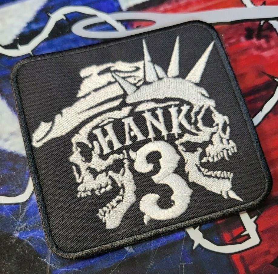 EMBROIDERED HANK 3 ROCKABILLY BAND PATCH (Please Read Ad)