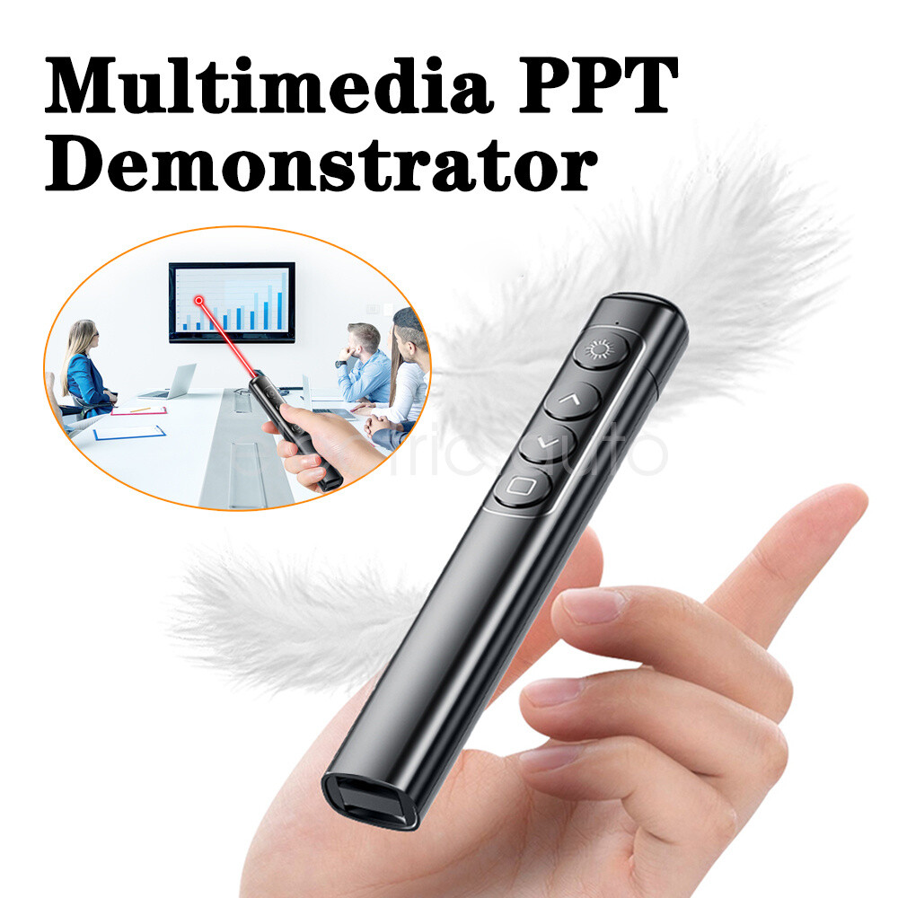 Wireless USB Remote Control Clicker PPT PowerPoint Presenter Laser Pointer Pen