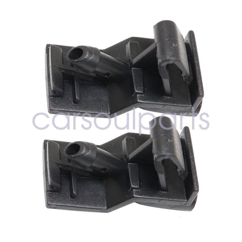 Fit for Toyota Avalon 2005-2012 2x Front Windshield Washer Nozzles Sprayers