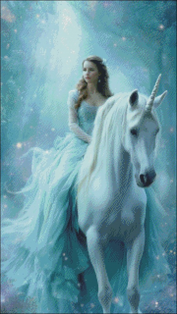 Starlight and Secrets - Chart Counted Cross Stitch Patterns Needlework DMC Color