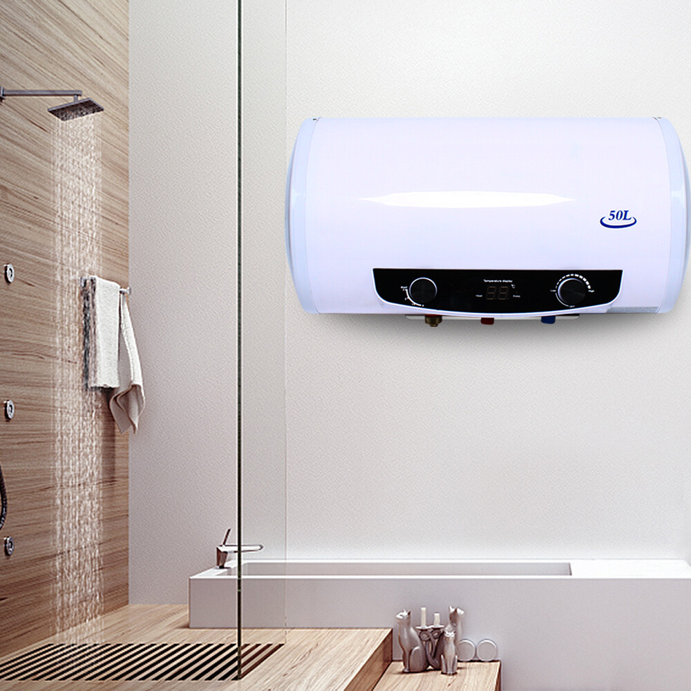 Electric Hot Water Heater Warmer Heating Heat Tank Bathroom Shower House 35L Hot