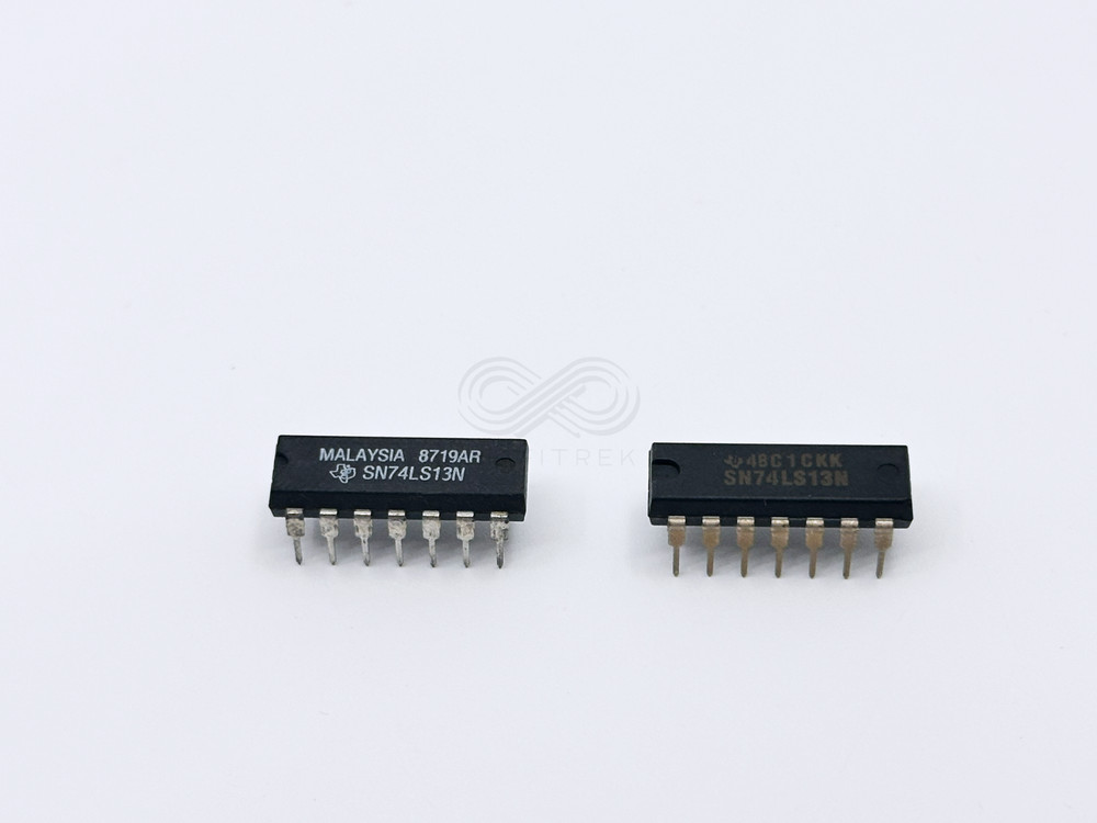 5PCS SN74LS13N TI Dual 4-Input NAND Schmitt Trigger Inputs Schottky TTL DIP-14