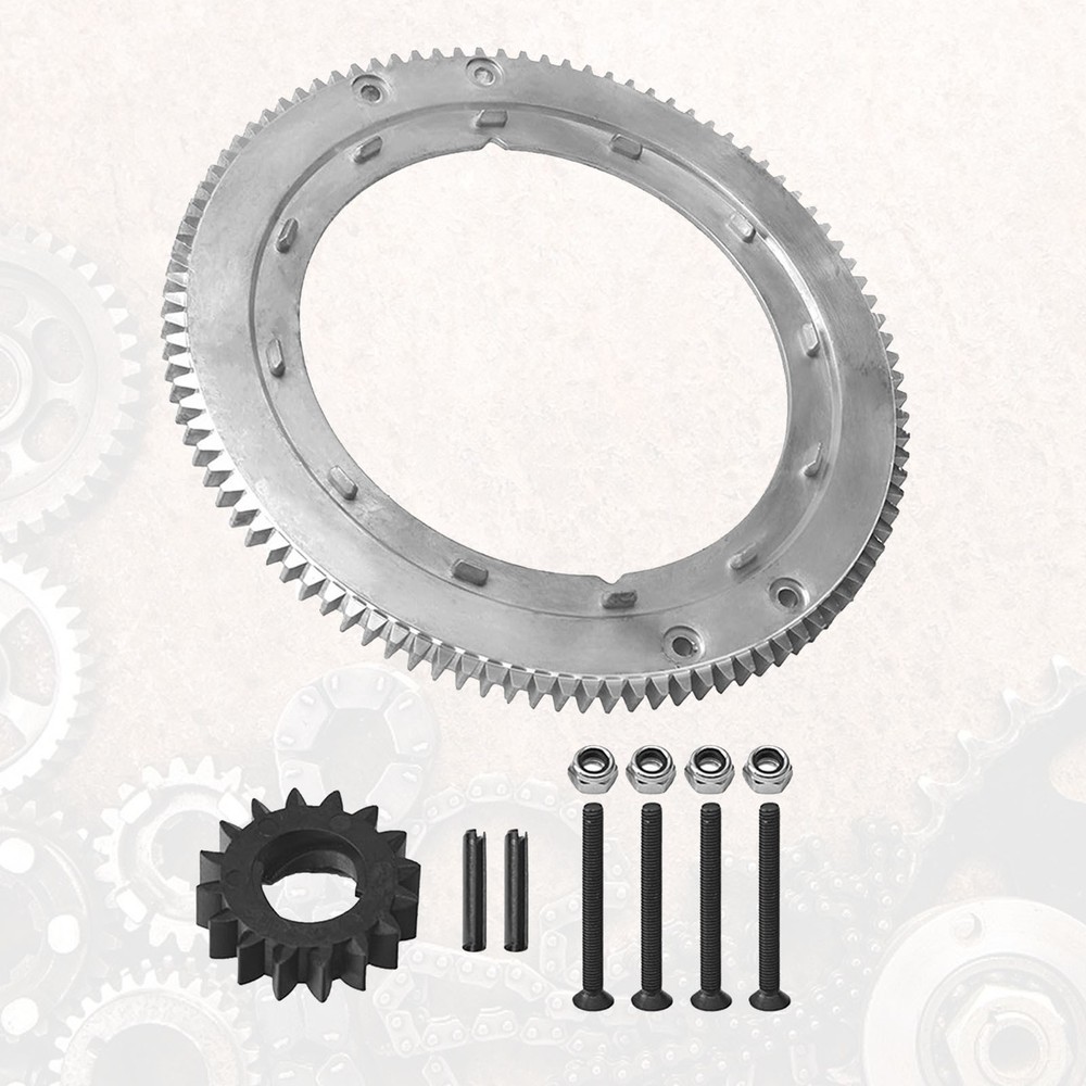 696537 Flywheel Ring Gear Replacement Replace 392134 Part for Briggs & Stratton