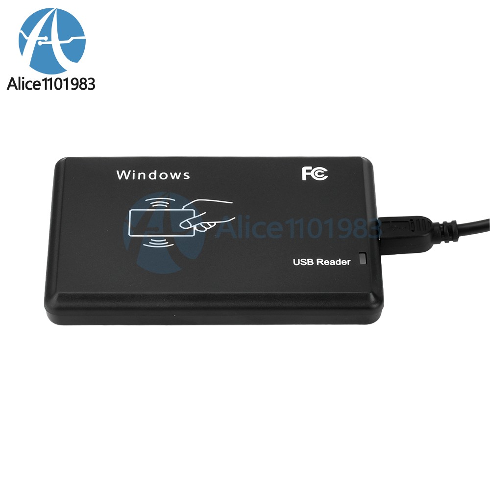 EM4100 125Khz USB RFID Contactless Proximity Sensor Smart ID Card Tag Reader