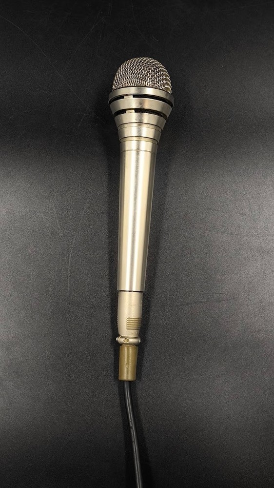 ITT Cannon Microphone Used Working Gold