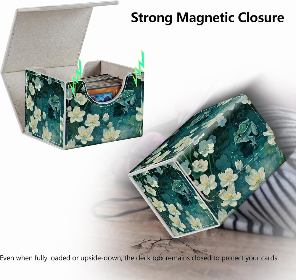 Strong Magnet MTG Demon Deck Box Playing Card Case Magic the Gathering Commander