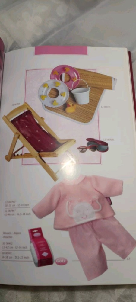 Gotz Doll Hard Cover Catalog 2002 Collection