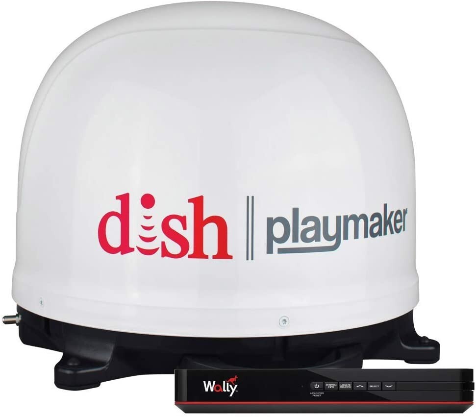 Winegard Playmaker Portable HD Satellite Antenna w DISH  Bundle  NEW