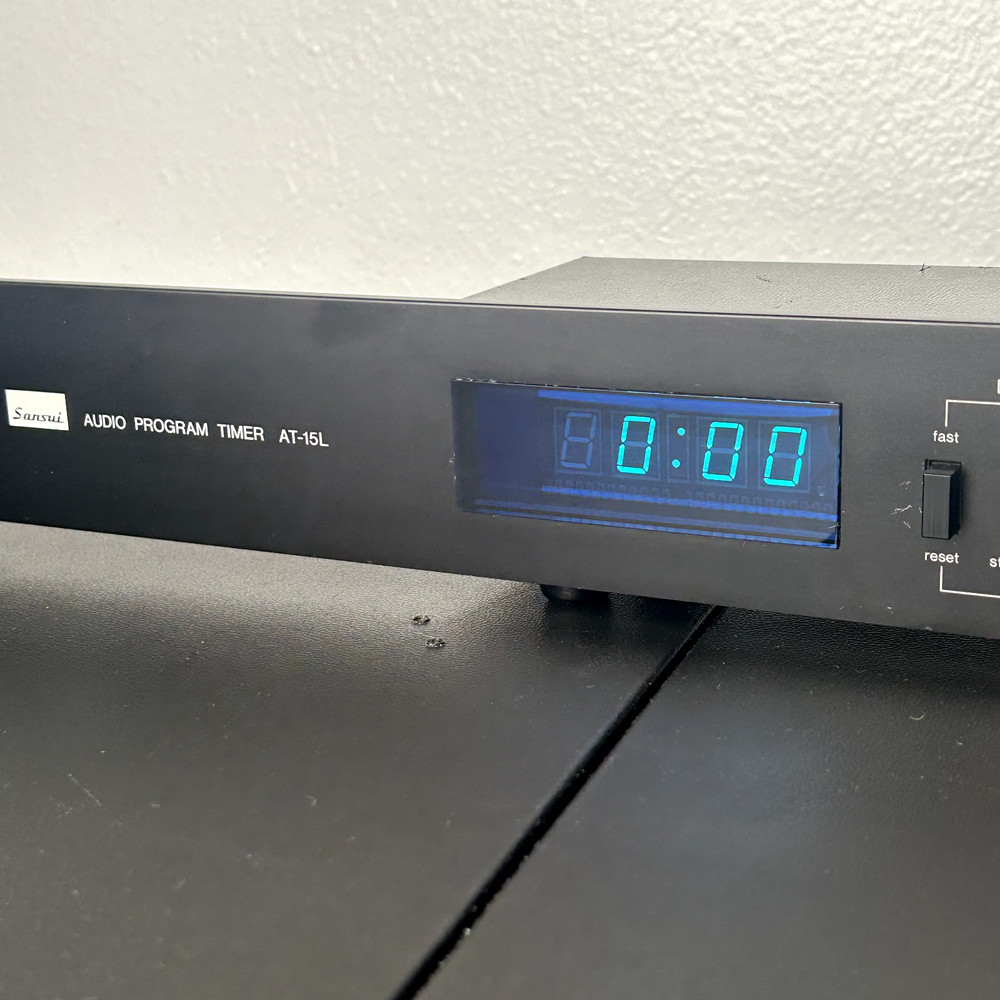 Sansui AT-15L - Digital Audio Program Timer – Vintage & Good Condition