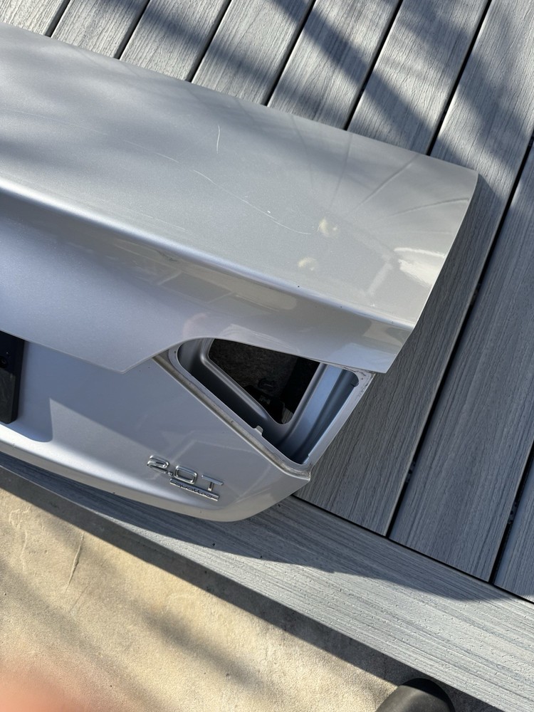 2009 - 2012 AUDI A4 Rear Trunk Decklid Hatch Tailgate Silver Color